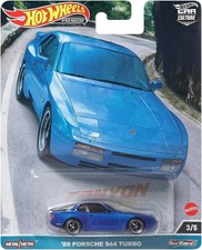 `89 Porsche 944 Turbo  *RR* Hot Wheels Premium CANYON WARRIORS 1:64