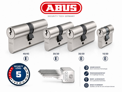Abus profilzylinder e20np 4er - abus,
