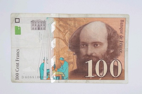 1997 banque france 100 - de,