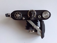 Alte Kamera Klappkamera Fotoapparat " Beltica " mit Tasche und Belichtungsmesser