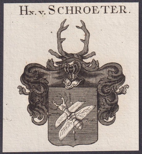 Schroeter wappen coat arms - wappen, of