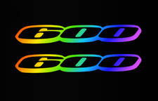 2 x 600 ccm DECAL Suzuki GSX-R