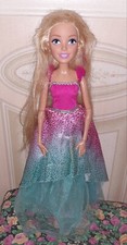BARBIE DREAMTOPIA RIESEN 43 CM HOCH 2015 MATTEL PRINCESS DOLL RARE DREAM TOPIA