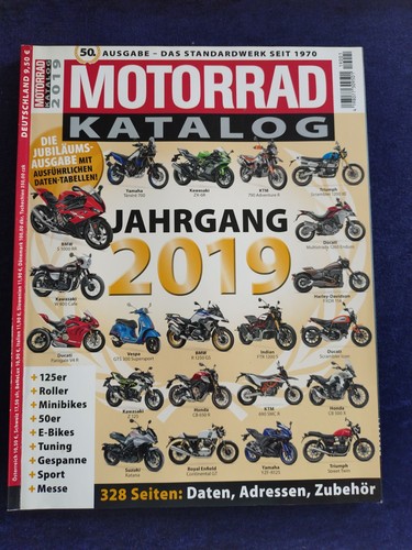 Motorrad katalog jahre 2019 - 50,