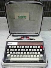 Brother deLuxe 1300 Tabulator Reise Schreibmaschine im Koffer Betriebsanleitung