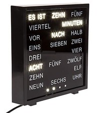 79/3263 - Uhr mit Wort Anzeige
