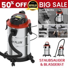 5000W 18L Industriesauger Staubsauger Nass Trockensauger Mit Blasfunktion 19KPA