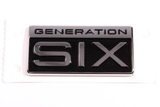 Original Volkswagen Multivan Transporter Plakette GENERATION SIX Seitlich 7E0853