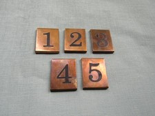 Antik Messing BUCHSTABEN