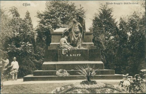 Ansichtskarte essen alfred - ansichtskarte,