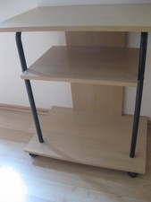 Phonotisch Fernsehtisch 60x40x69 cm mit Rollen