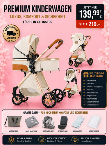 Kinderwagen mit - 1, kinderwagen,