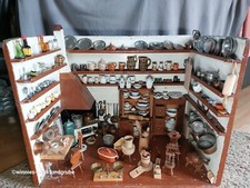 Puppenstube Puppenküche Antik