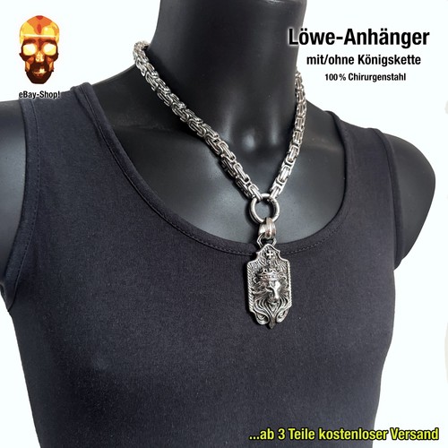 Löwen anhänger mit ohne - anhänger, mit/ohne