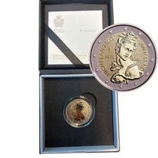 2 Euro San Marino 2025 Michelangelo Reverse Proof  mit OVP und zertifikat