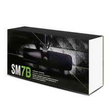 Shure SM7B Cardioid Dynamic Vocal Broadcast Mikrofon Versiegelt in Box Schwarz