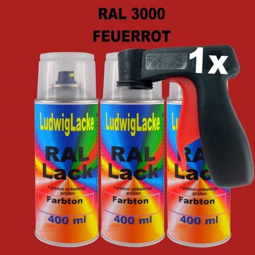 Feuerrot ral 3000 - 3000, glänzend