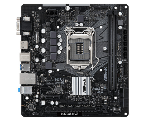 Asrock h470m hvs motherboard - asrock, h470m-hvs