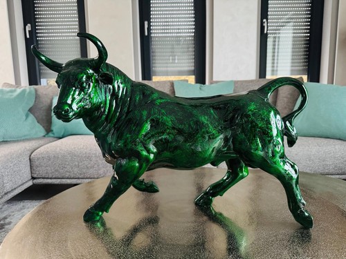 Spanischer stier pablo grüne - stier,