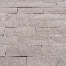 5m2 Naturstein Wandsteine Klinker rosé rot Riemchen Wandverblender Verkleider