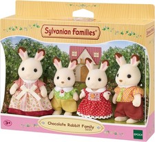 Sylvanian Families L5655 Schokoladenhasen Familie Hasen Figuren Hochwertig ✅