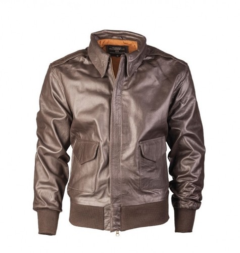 Lederjacke army - a2,