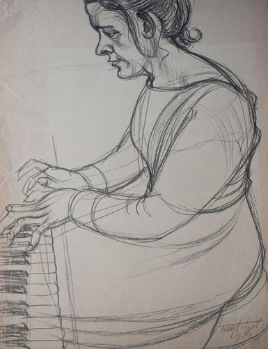 Fritz tröger frauenporträt - tröger,