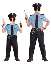 5-tlg. Polizist Kinderkostüm