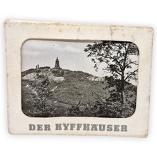 Kyffhäuser 12 Kleinfotos Sammel Bilder Ansichten DDR SW Denkmal Reise Souvenir