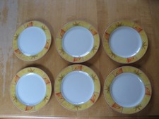 6 St. Ritzenhoff & Breker R&B Flirt Bozen Speiseteller Teller Essteller 24 cm D.