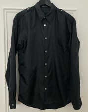 HELMUT LANG Herrenhemd Schwarz