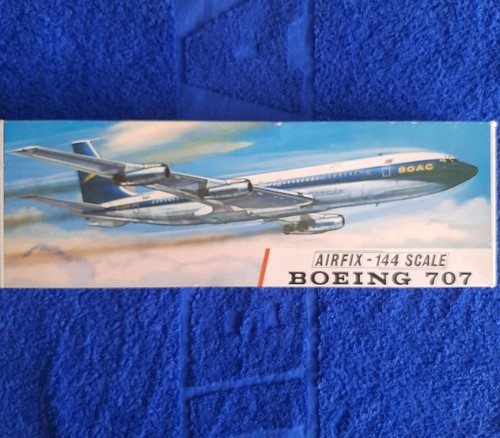 Airfix boeing 707 boac - airfix,