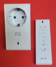 Funk-Zwischenstecker Set 1 Zwischenstecker & 1 Handsender weiß Funkschalter 3500