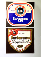 2 x Alte Bieretiketten 