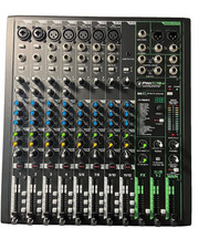 Mackie ProFX12v3 Mischpult 12-Kanal Mixer 7 Mikrofoneingänge 2x4 USB Interface