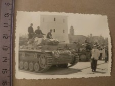 Schwerer deutscher Kampfpanzer/Vormarsch/Westfront/Foto/2.WK