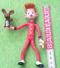 Alte Biegefigur  Spirou mit Eichhörnchen Spip