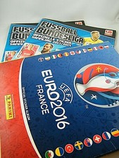 3 Sammelalben  Bundesliga 2013 / 2014 Panini Euro 2016  komplett &Teilgefüllt