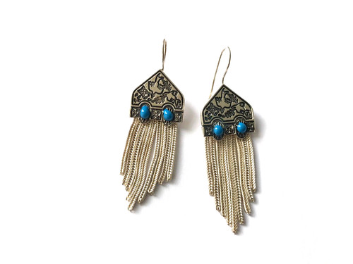 Vintage silber ohrringe - vintage,