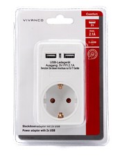 Vivanco Steckdosen Adapter