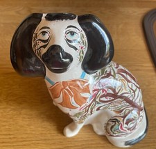 Alter Kaminhund Kapitänshund Puffhund  signiert - Hundefigur - gebraucht Vintage