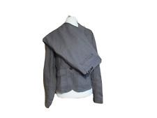 180 E21 MEXX Hosenanzug Hose Gr.38 Blazer Gr.40 schwarz creme Fischgrät 2-Teiler