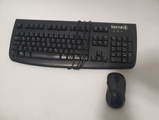 terra / logitech Deluxe 250 Tastatur (kabelgebunden) und Maus (kabellos)