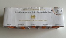 5-Euro-Sammlermünzen 2018, Serie Klimazonen der Erde - Subtropische Zone