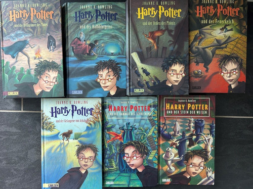 Harry potter bücher 7 - potter, 1-7