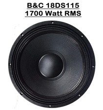 B&C 18DS115  PA  SUBWOOFER