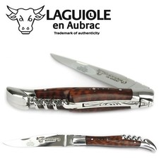 Laguiole Aubrac Taschenmesser L0311AMIS 11cm Griff Amourette Korkenzieher Messer