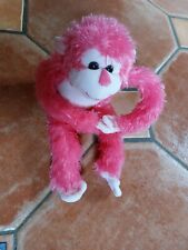 TEDI Kuschelfreund, Klett, Affe, Pink,         35 cm