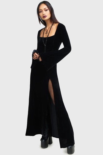 Killstar maxi kleid morvessa - killstar,