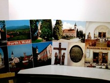 Furth im Wald. 2 x Alte Ansichtskarte / Postkarte farbig, ungel. ca 60 / 70ger J